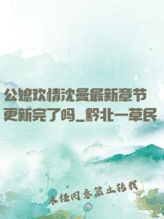 公媳欢情沈曼最新章节更新完了吗