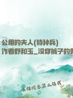 公用的夫人(特种兵)作者野和玉