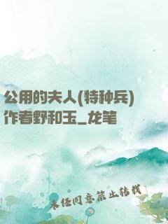 公用的夫人(特种兵)作者野和玉