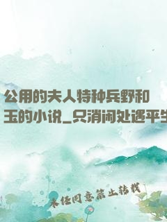 公用的夫人特种兵野和玉的小说