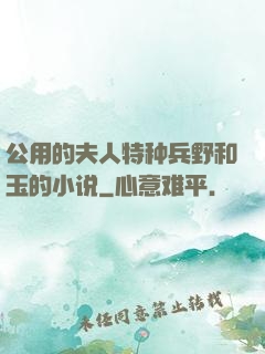 公用的夫人特种兵野和玉的小说