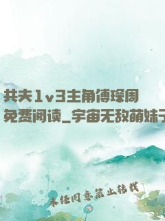 共夫1v3主角傅琛周免费阅读