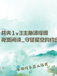 共夫1v3主角傅琛周免费阅读