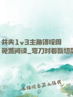 共夫1v3主角傅琛周免费阅读
