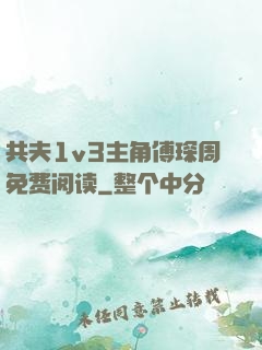 共夫1v3主角傅琛周免费阅读