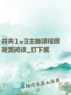共夫1v3主角傅琛周免费阅读