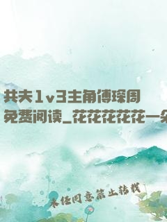 共夫1v3主角傅琛周免费阅读