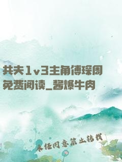 共夫1v3主角傅琛周免费阅读