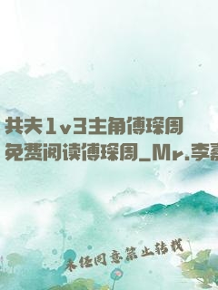 共夫1v3主角傅琛周免费阅读傅琛周