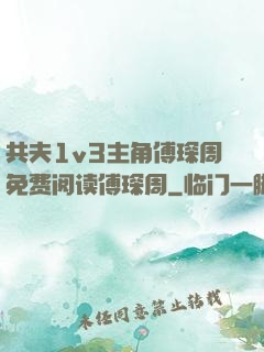 共夫1v3主角傅琛周免费阅读傅琛周