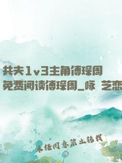 共夫1v3主角傅琛周免费阅读傅琛周
