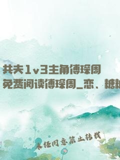 共夫1v3主角傅琛周免费阅读傅琛周