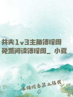 共夫1v3主角傅琛周免费阅读傅琛周