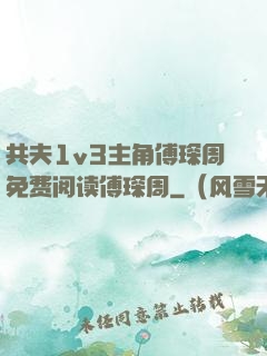 共夫1v3主角傅琛周免费阅读傅琛周