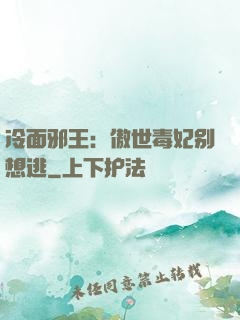 冷面邪王：傲世毒妃别想逃