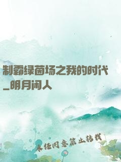 制霸绿茵场之我的时代