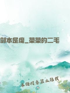 剑本是魔