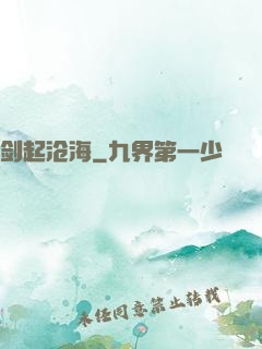 剑起沧海
