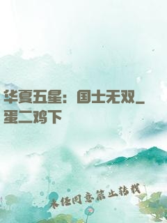 华夏五星：国士无双