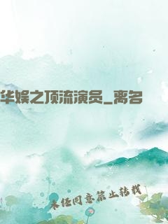 华娱之顶流演员