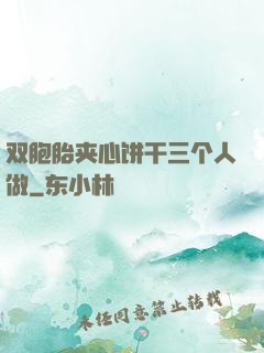 双胞胎夹心饼干三个人做