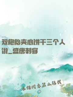 双胞胎夹心饼干三个人做