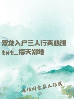 双龙入户三人行夹心饼txt