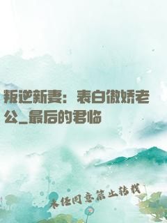 叛逆新妻：表白傲娇老公