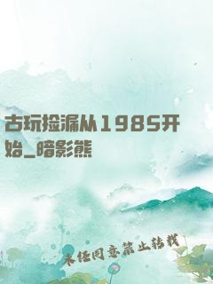 古玩捡漏从1985开始