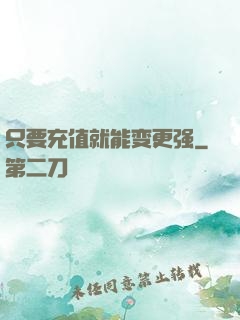 只要充值就能变更强