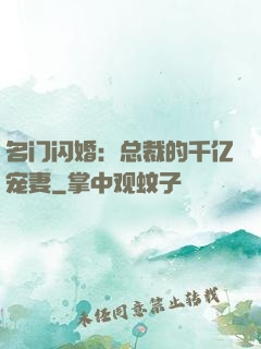 名门闪婚：总裁的千亿宠妻