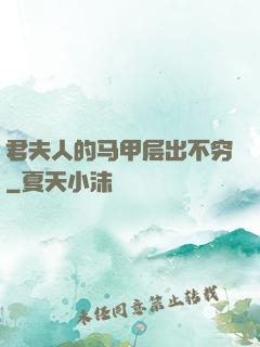 君夫人的马甲层出不穷