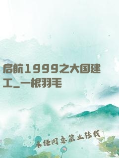 启航1999之大国建工