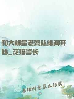 和大明星老婆从绯闻开始