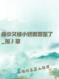 商少又被小娇妻带歪了