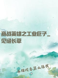 商战英雄之工业巨子