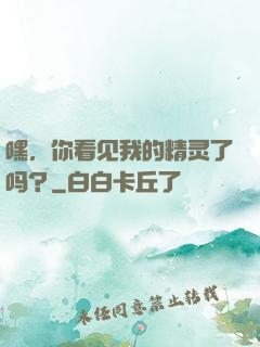 嘿，你看见我的精灵了吗？