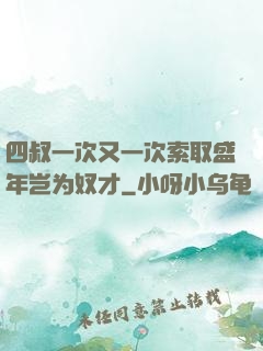 四叔一次又一次索取盛年岂为奴才