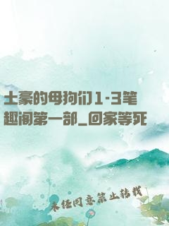 土豪的母狗们1-3笔趣阁第一部