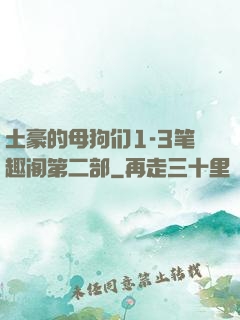 土豪的母狗们1-3笔趣阁第二部