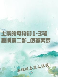 土豪的母狗们1-3笔趣阁第二部