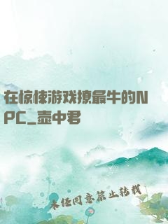 在惊悚游戏撩最牛的NPC