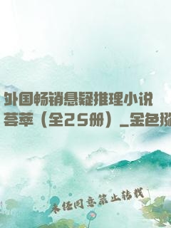外国畅销悬疑推理小说荟萃（全25册）
