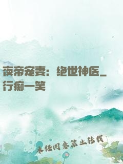 夜帝宠妻：绝世神医