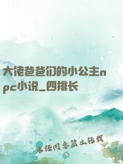 大佬爸爸们的小公主npc小说