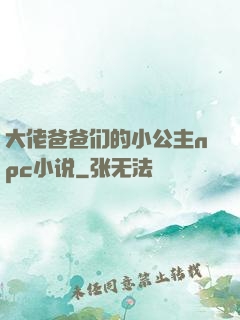 大佬爸爸们的小公主npc小说