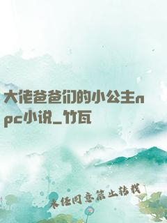 大佬爸爸们的小公主npc小说