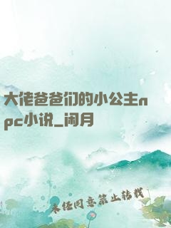 大佬爸爸们的小公主npc小说