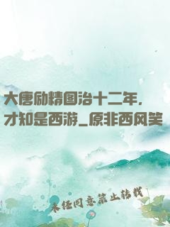 大唐励精图治十二年，才知是西游