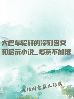 大巴车轮轩的深刻含义和启示小说